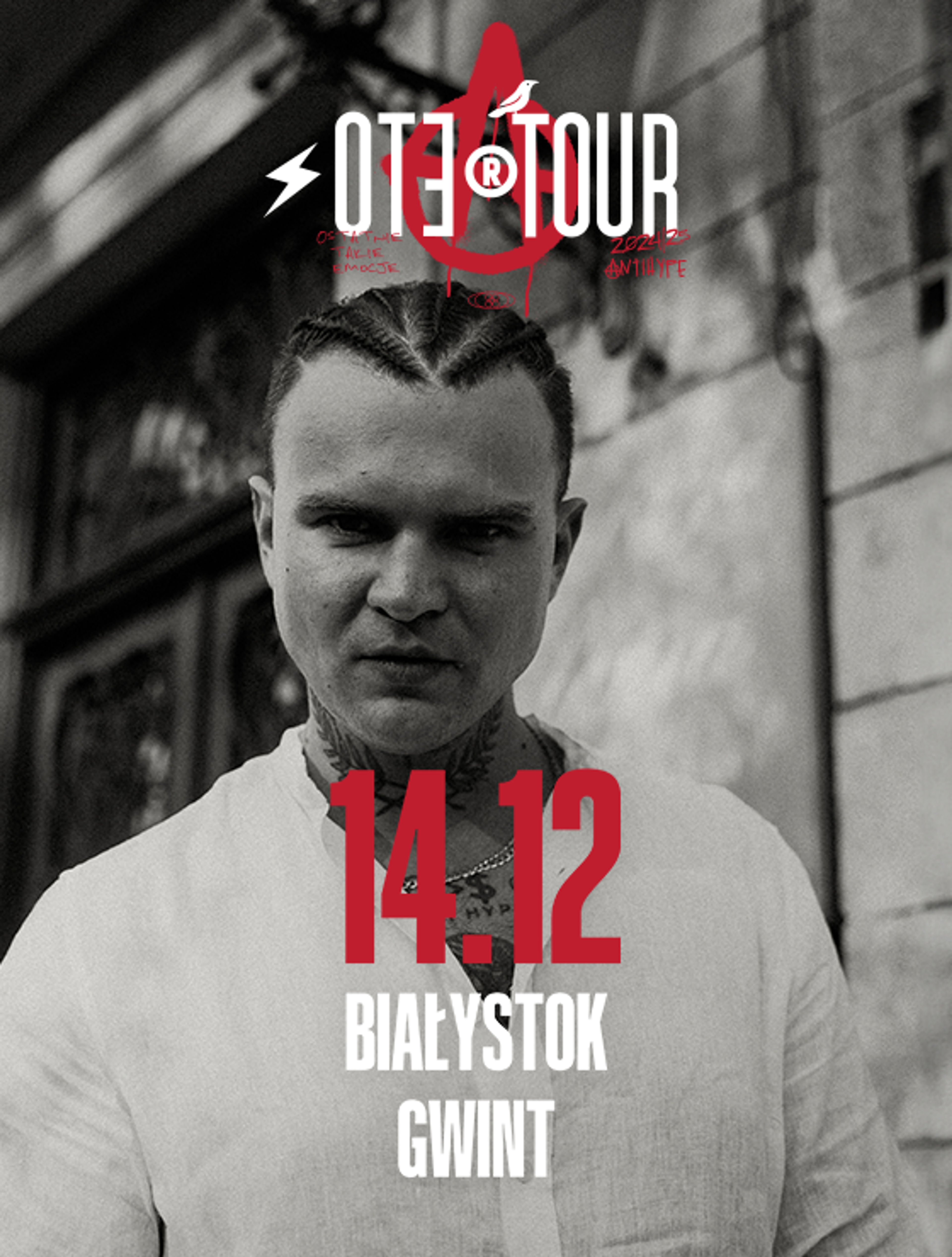 Event poster "Sarius OTE Tour @Białystok"