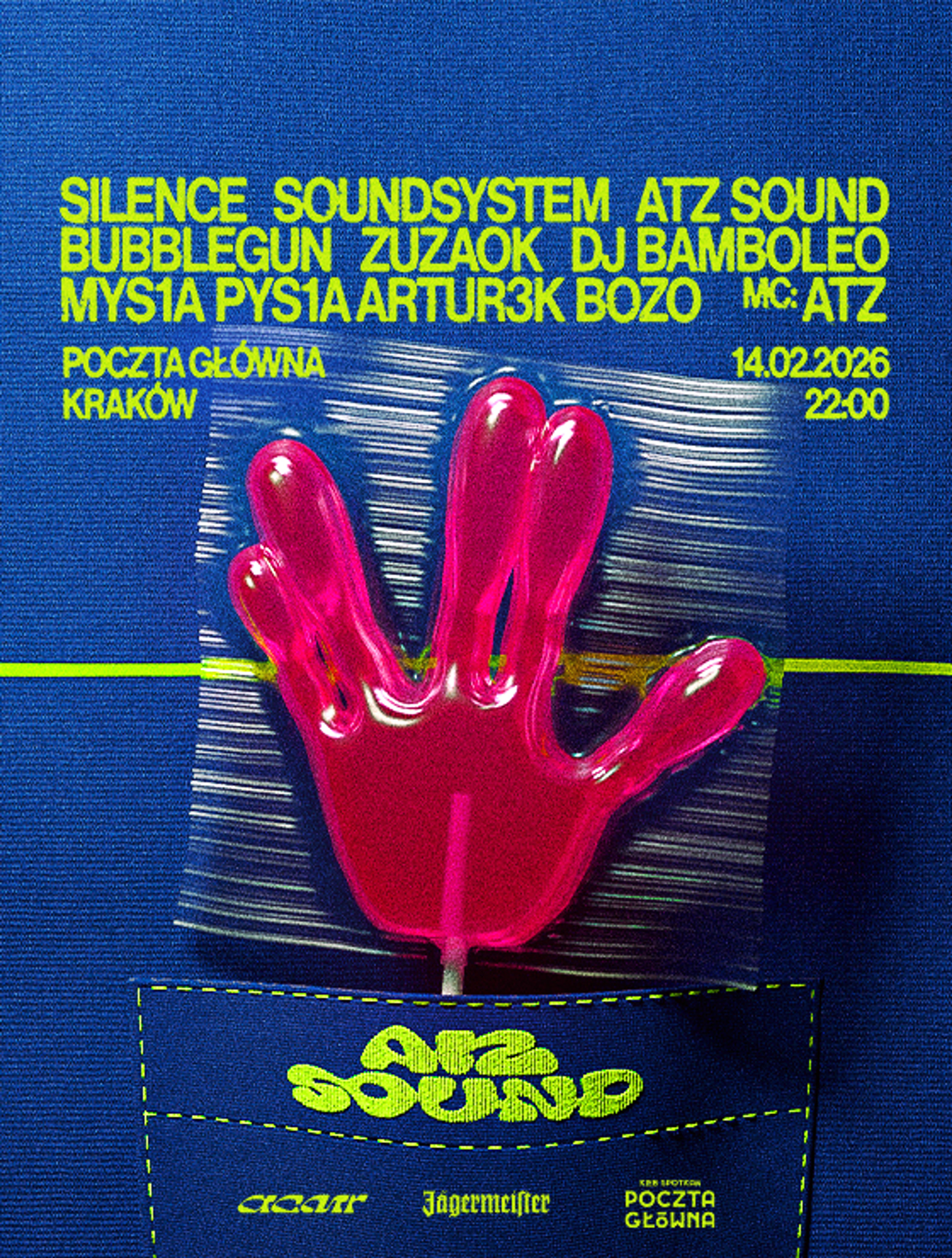 Plakat wydarzenia "ATZ SOUND / KRAKÓW"