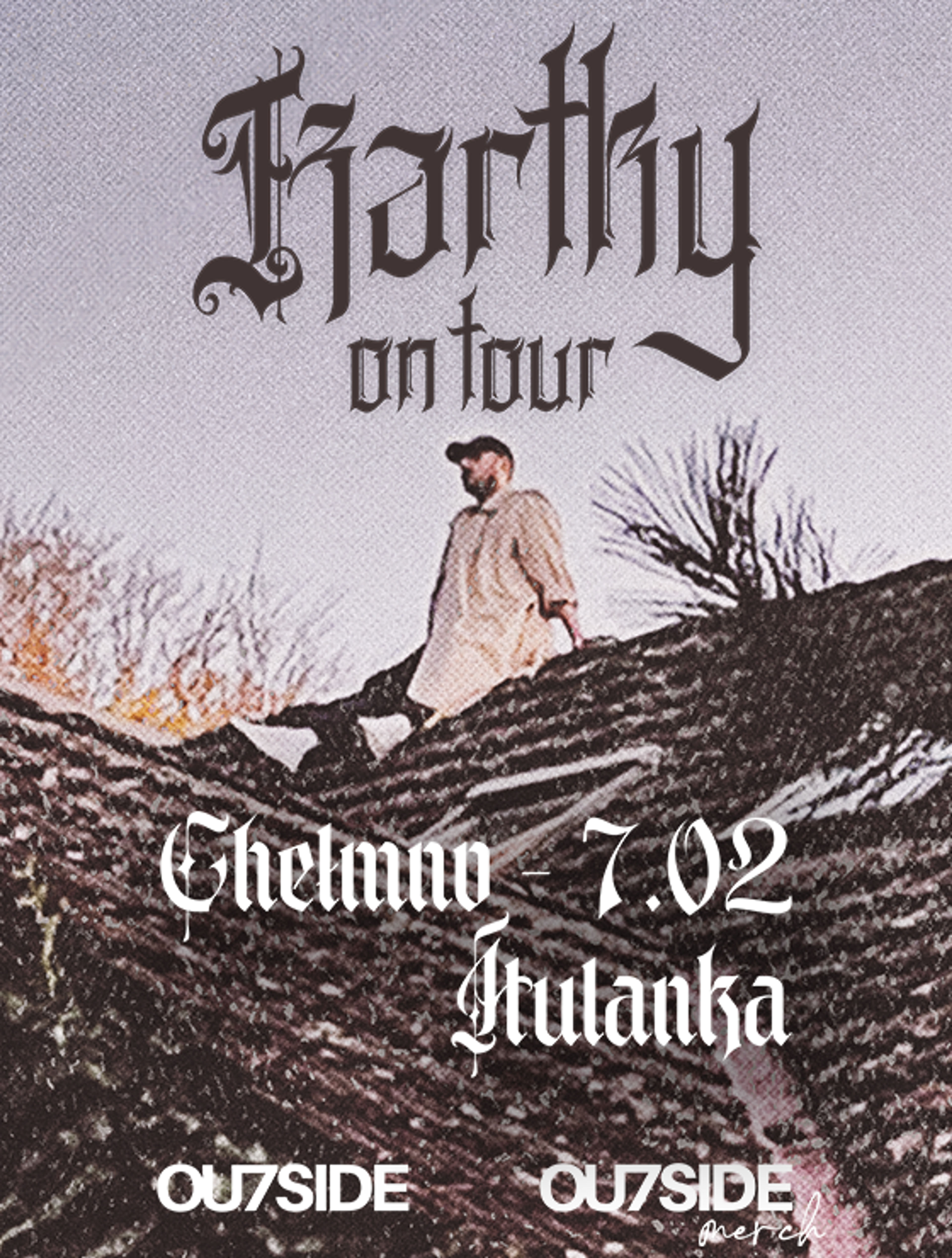 Event poster "KARTKY ON TOUR @Chełmno"