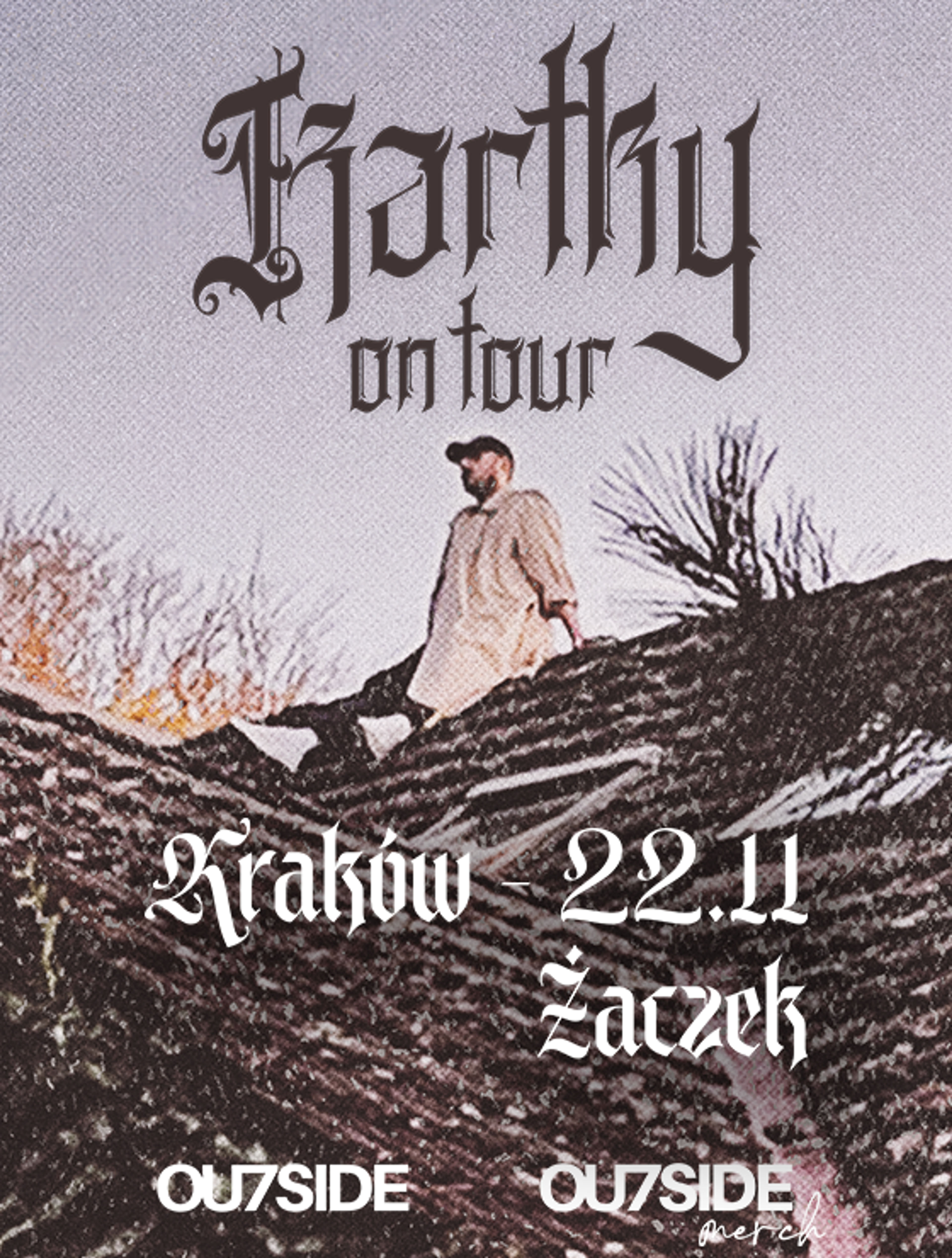 Event poster "KARTKY ON TOUR @Kraków"