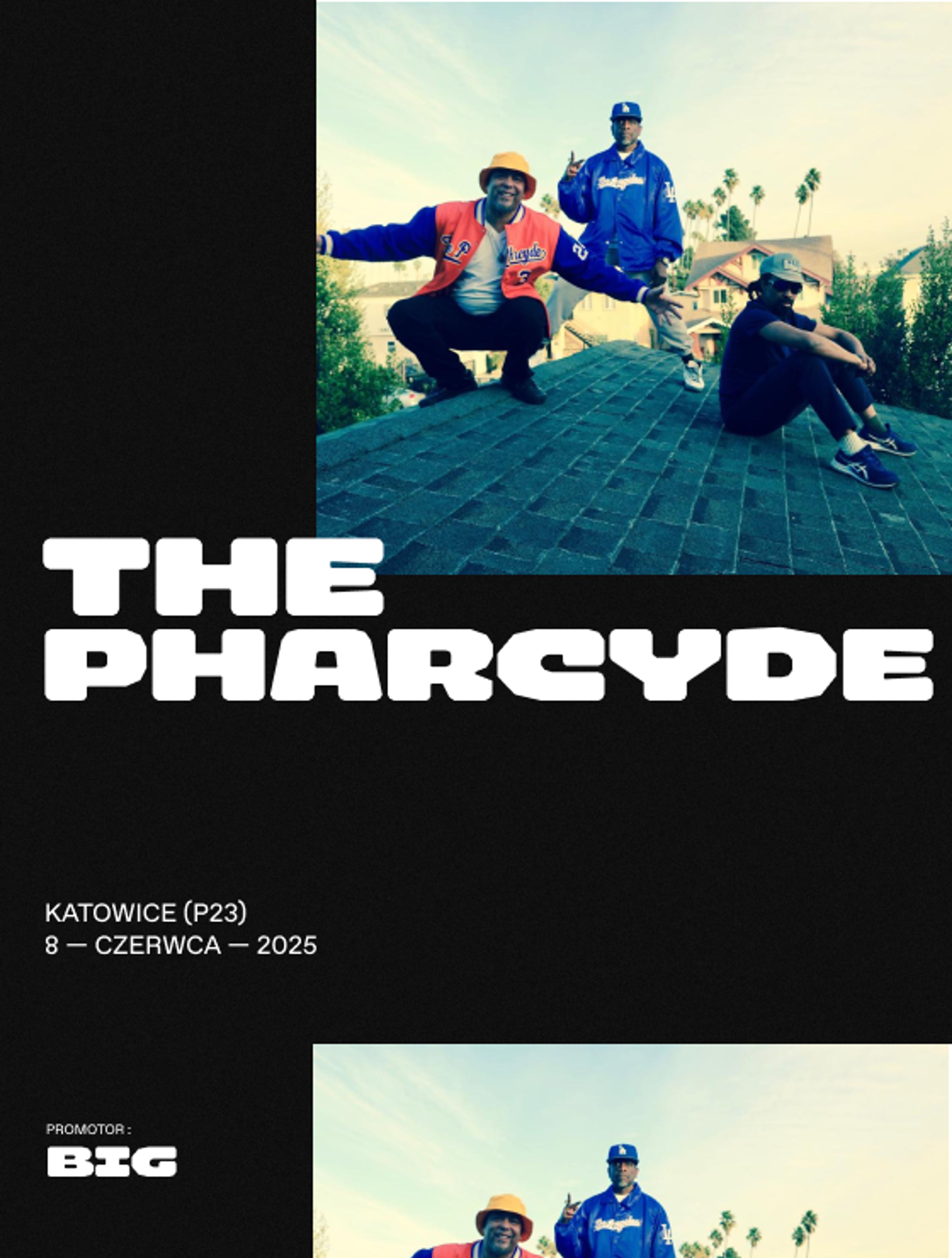 Event poster "The Pharcyde @Katowice P23"