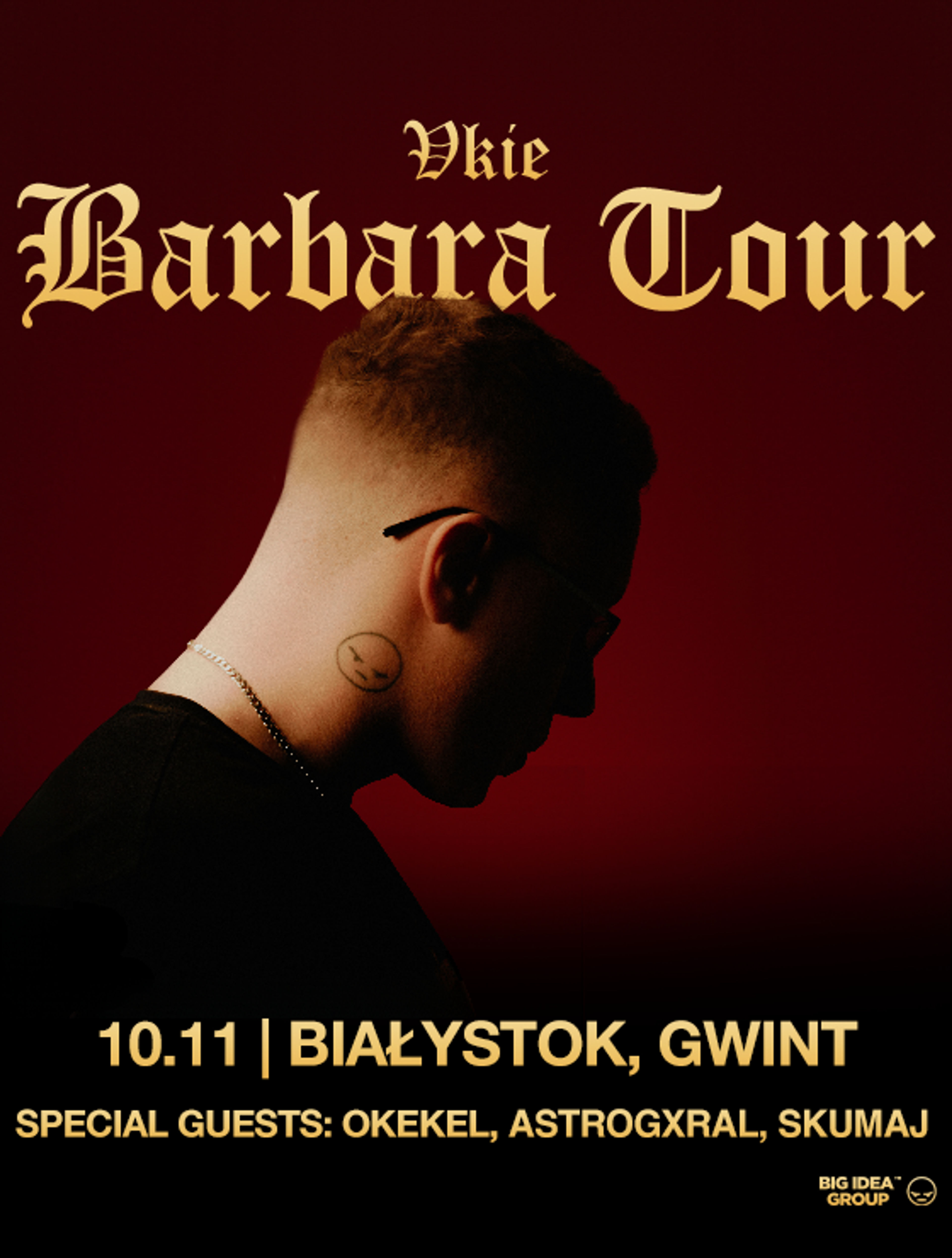 Plakat wydarzenia "VKIE | BARBARA TOUR @BIAŁYSTOK"