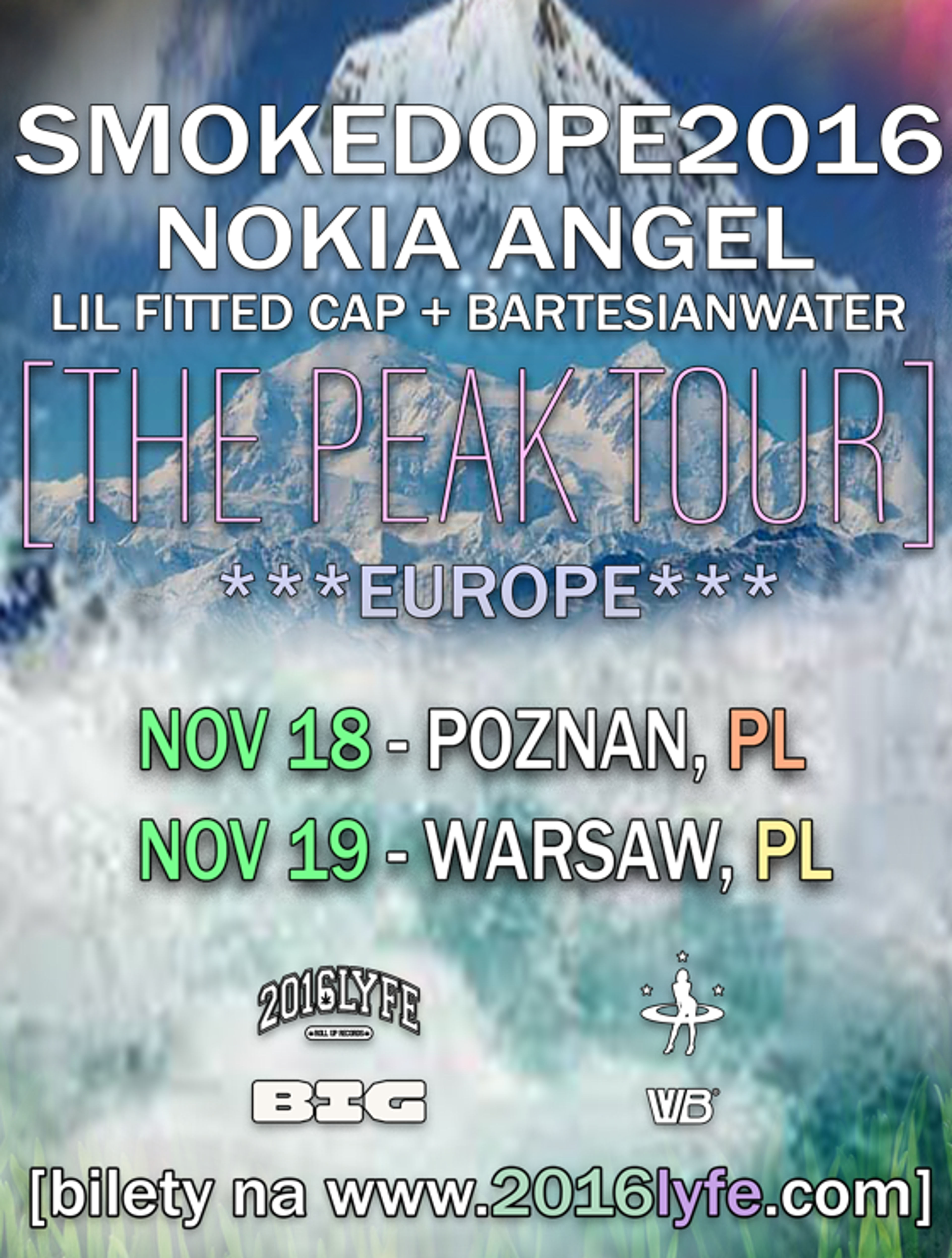 Event poster "Smokedope2016 @Poznań 2Progi"