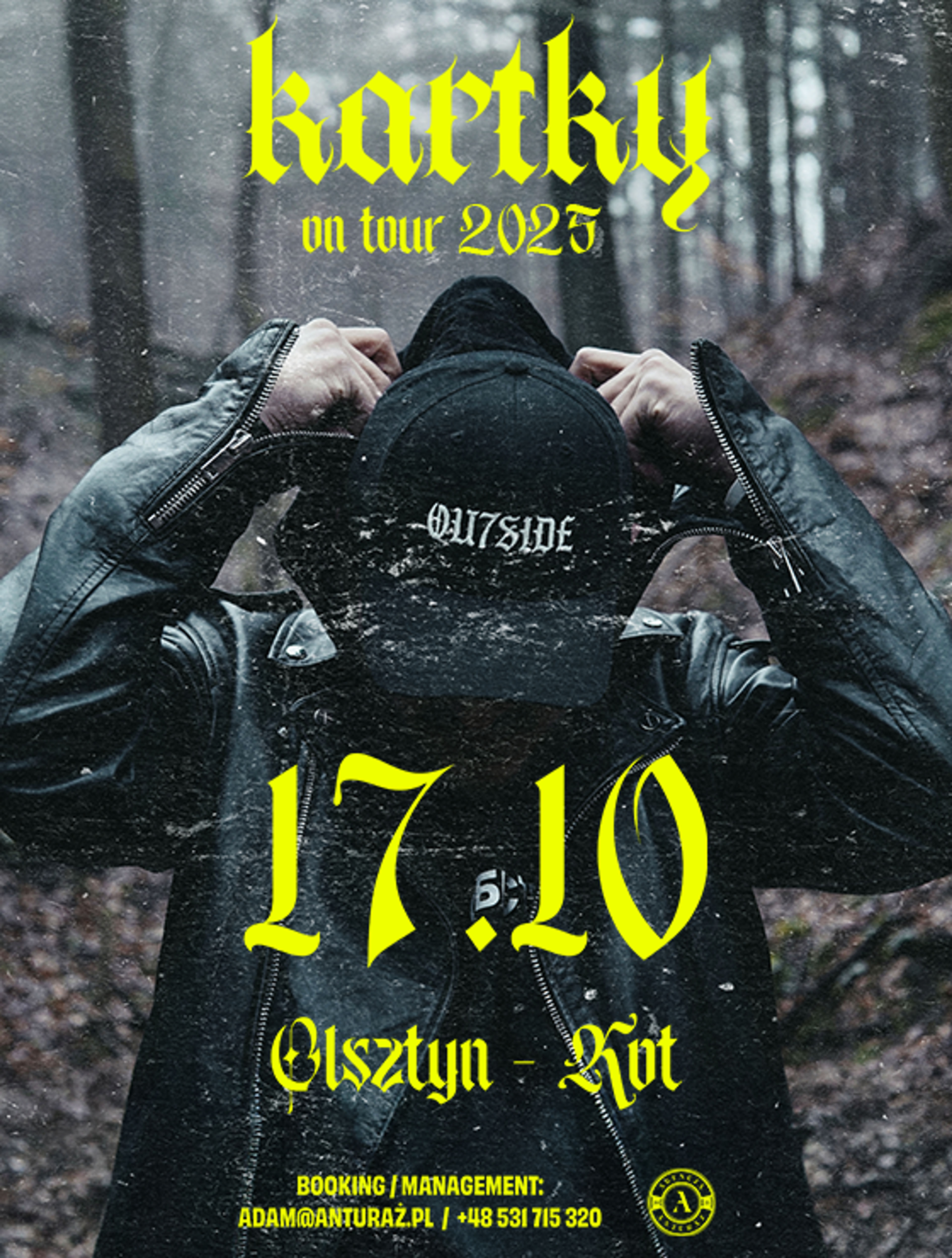 Plakat wydarzenia "KARTKY OLSZTYN | 17.10 KOT"