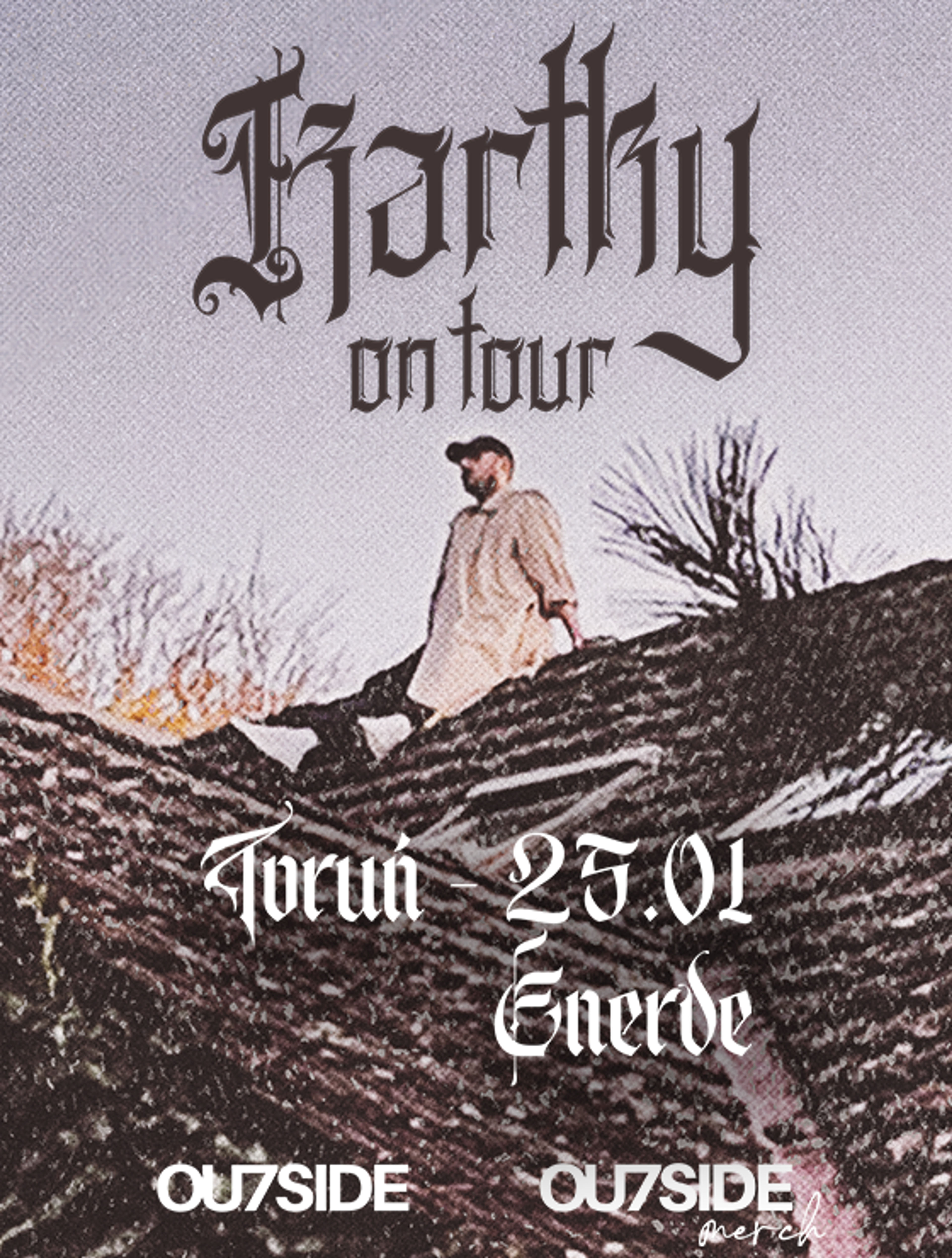 Event poster "KARTKY ON TOUR @Toruń"