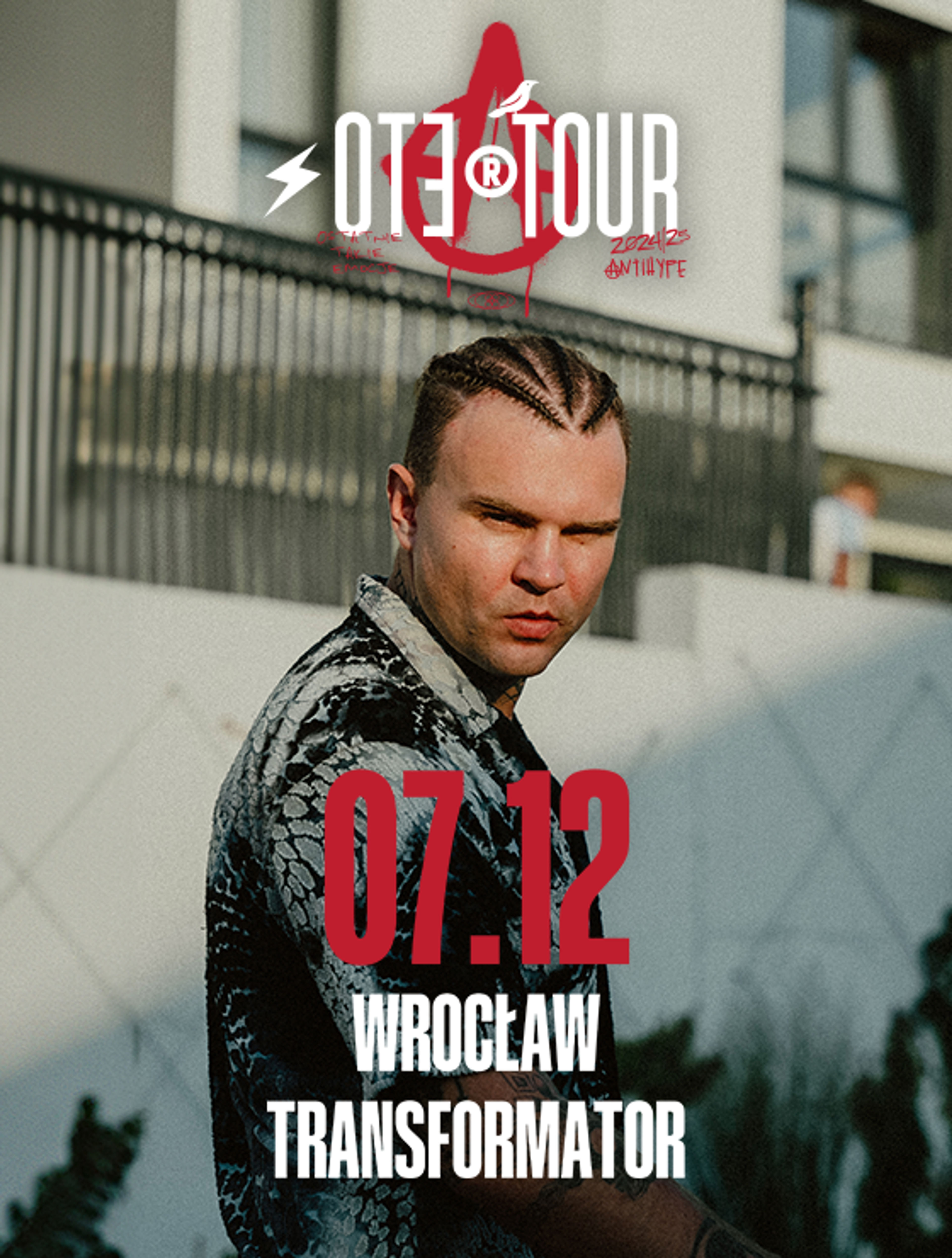 Event poster "Sarius OTE Tour @Wrocław"