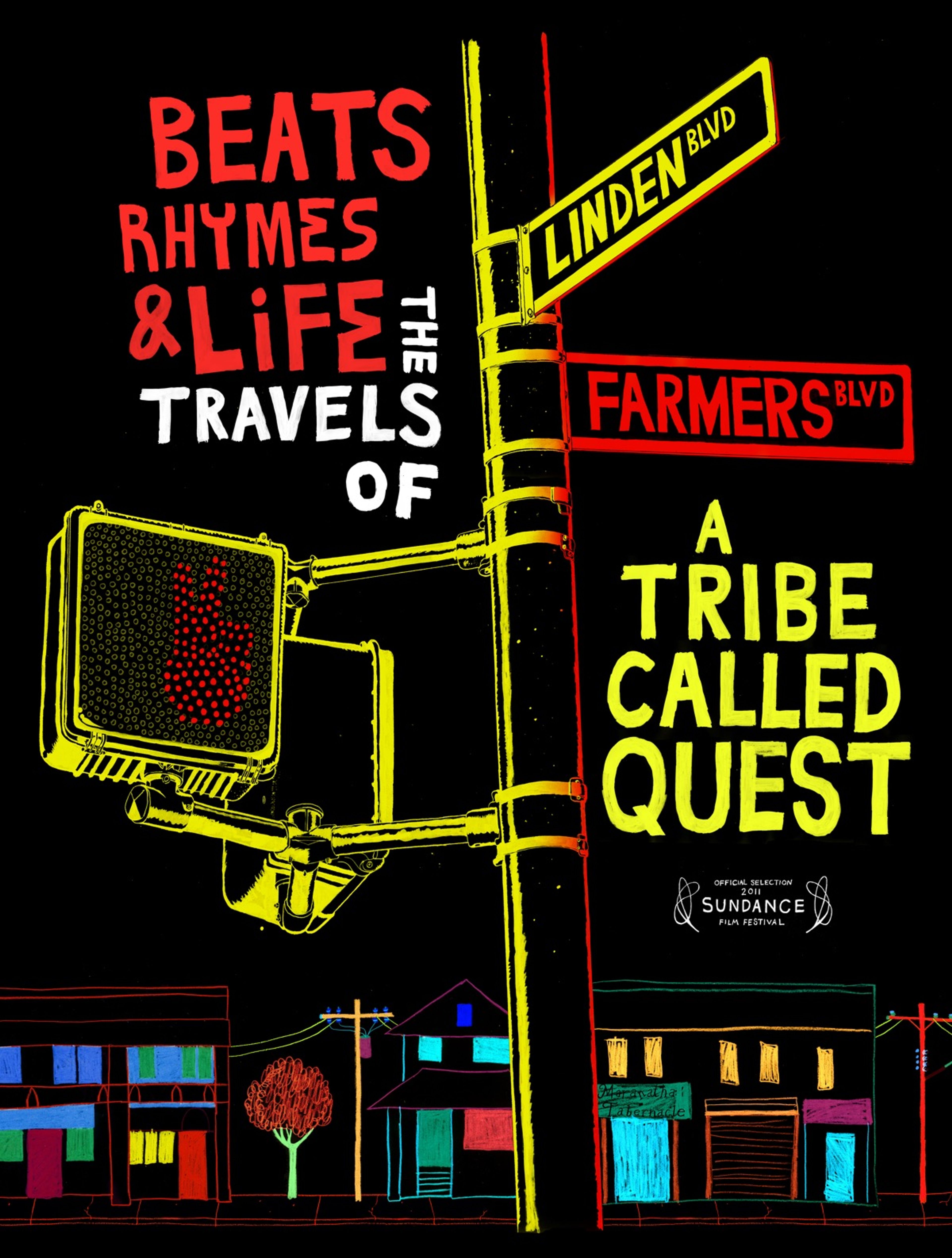 Plakat wydarzenia "The Travels of A TRIBE CALLED QUEST"