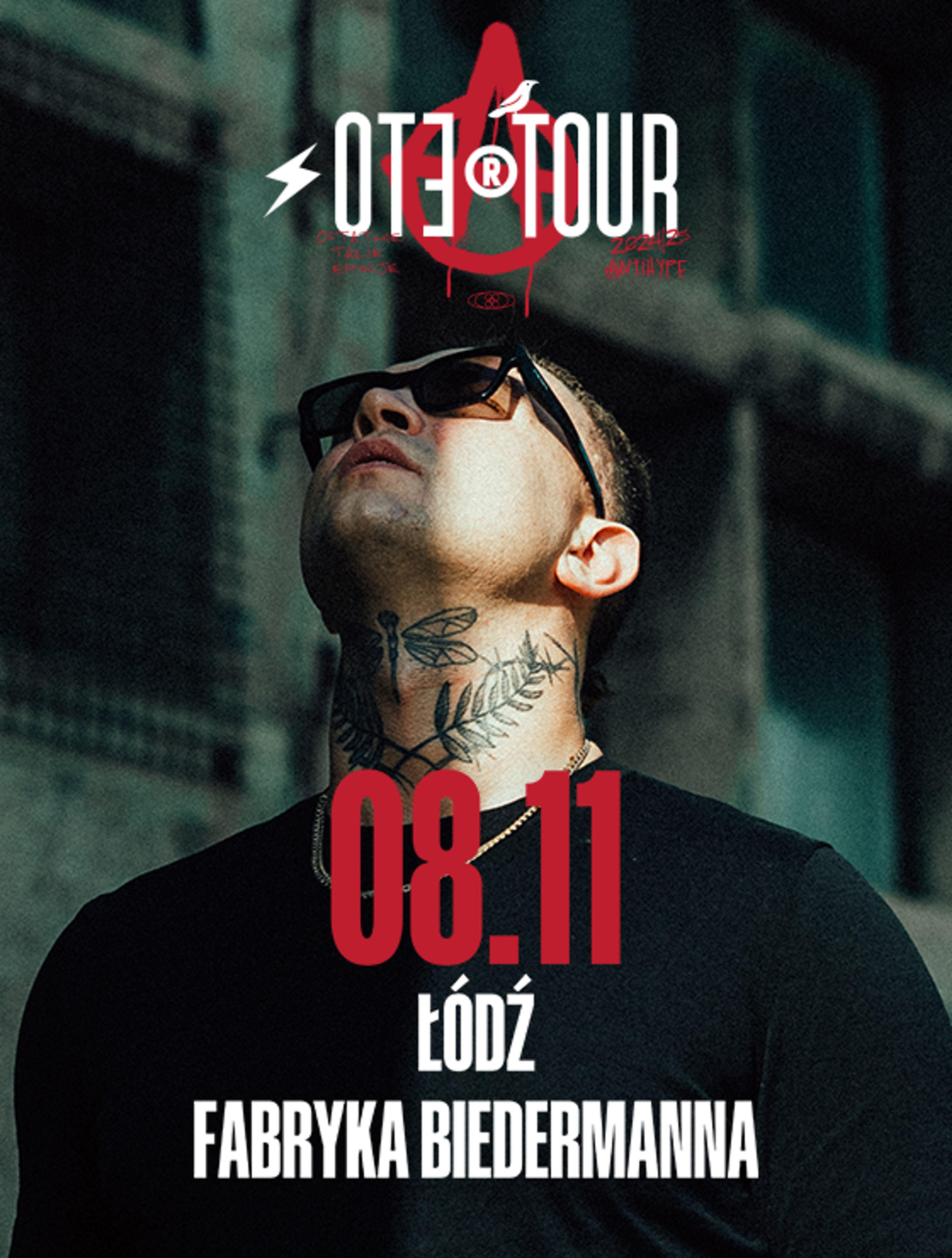 Event poster "Sarius OTE Tour @Łódź"