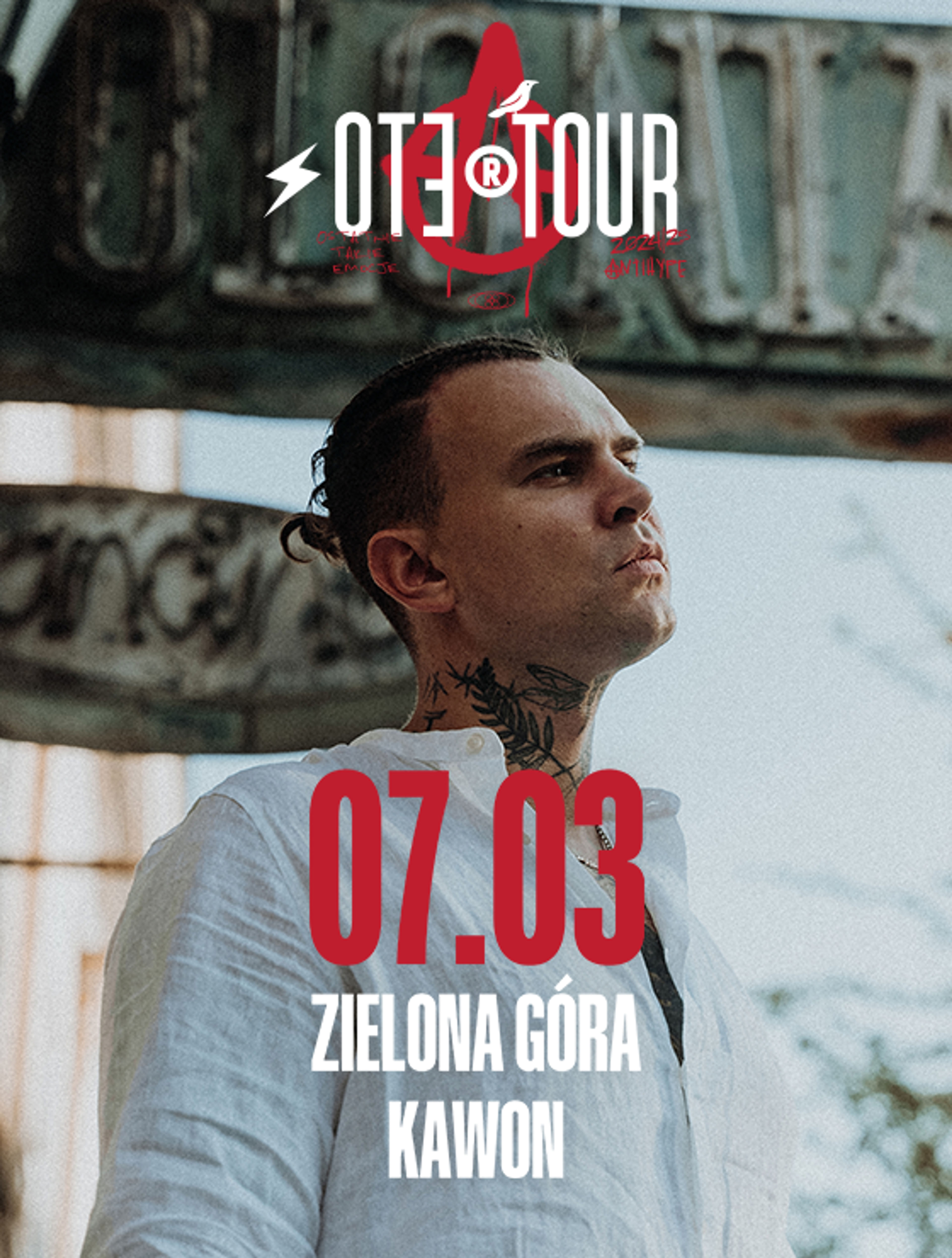 Event poster "Sarius OTE Tour @Zielona Góra"