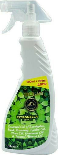 φωτογραφία προϊόντος Aqua Citronella Spray 500ml+250ml δώρο! petstore365.gr