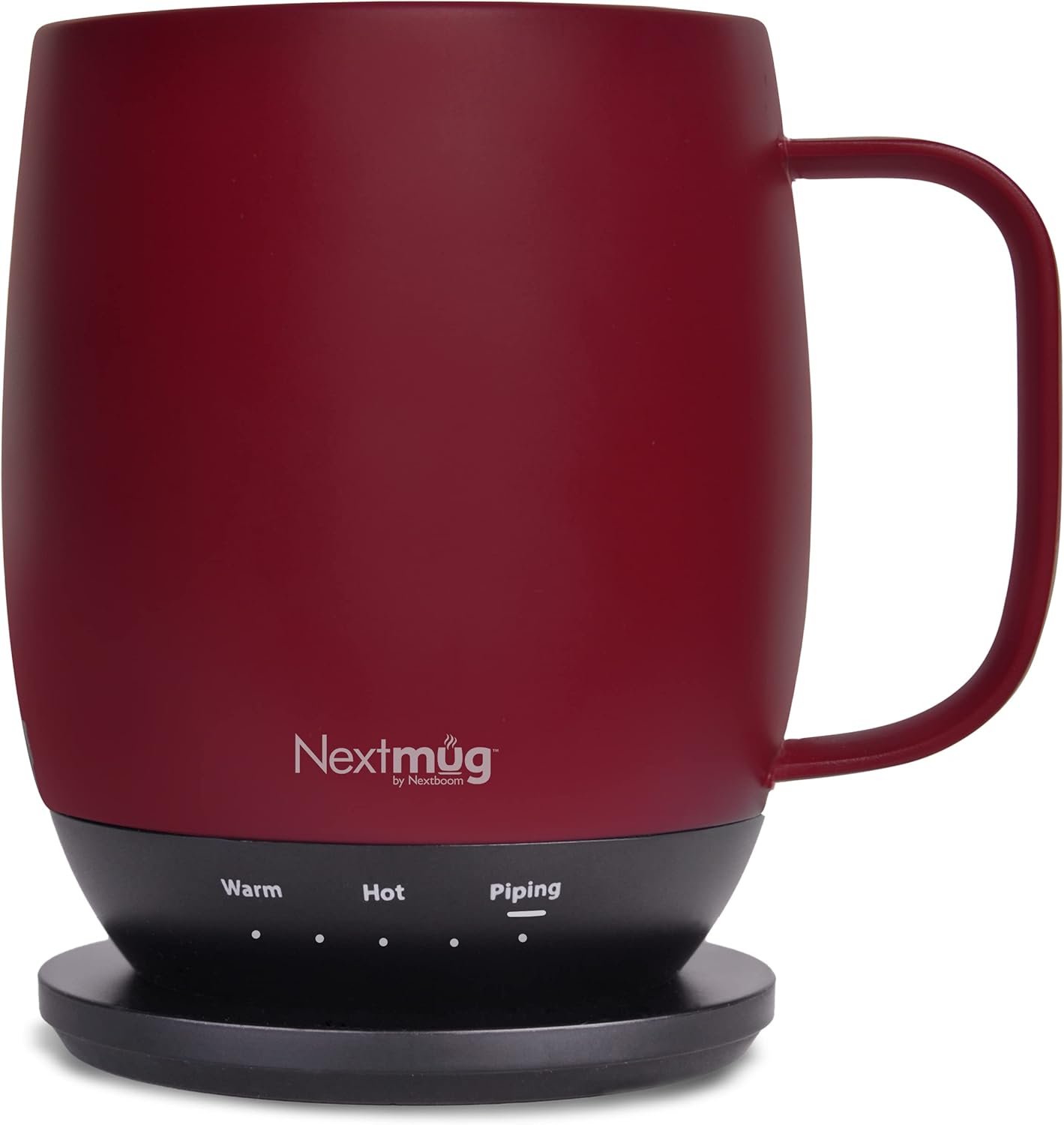 Nextmug Temperature-Controlled Mug in Burgundy
