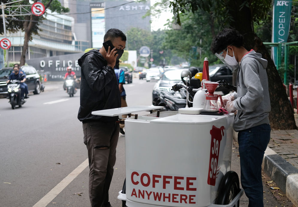 Kopi Jago, Tren Baru Bisnis Kopi Keliling - TrenAsia
