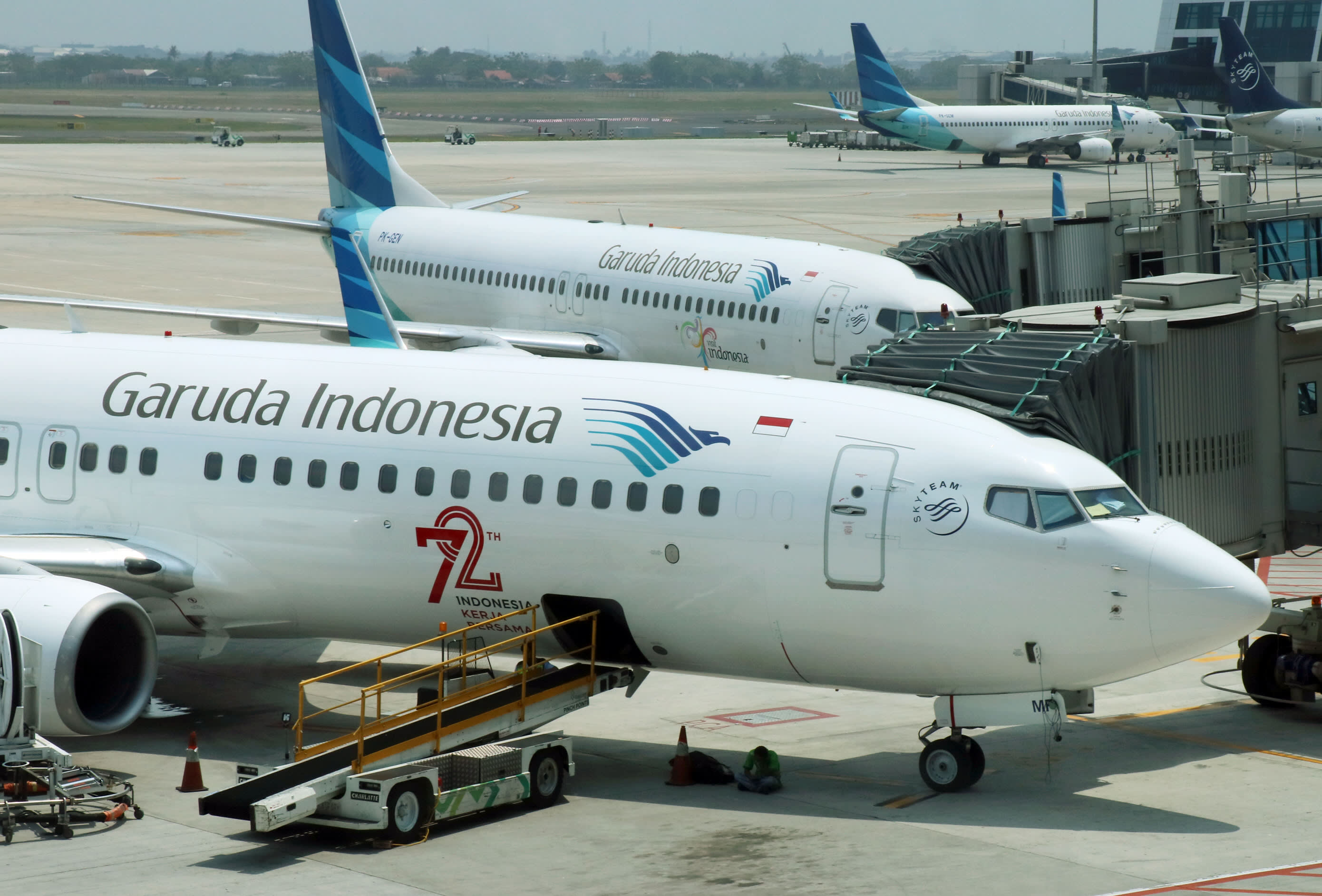 Pesawat Airbus A330 Garuda Indonesia