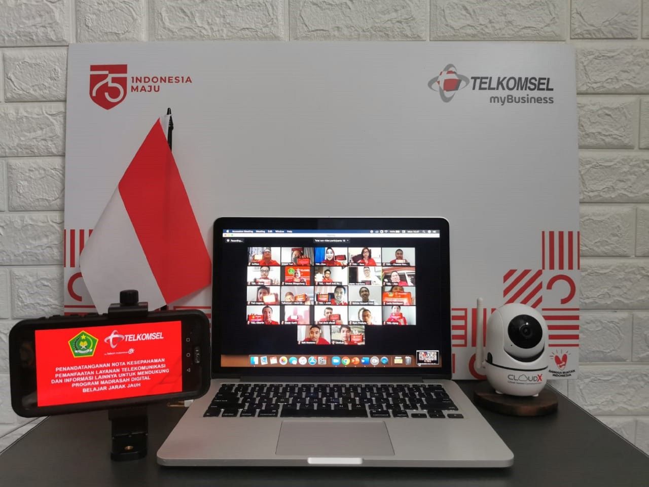 Telkomsel Dan Kementerian Agama Perkuat Program Madrasah Digital Belajar Jarak Jauh