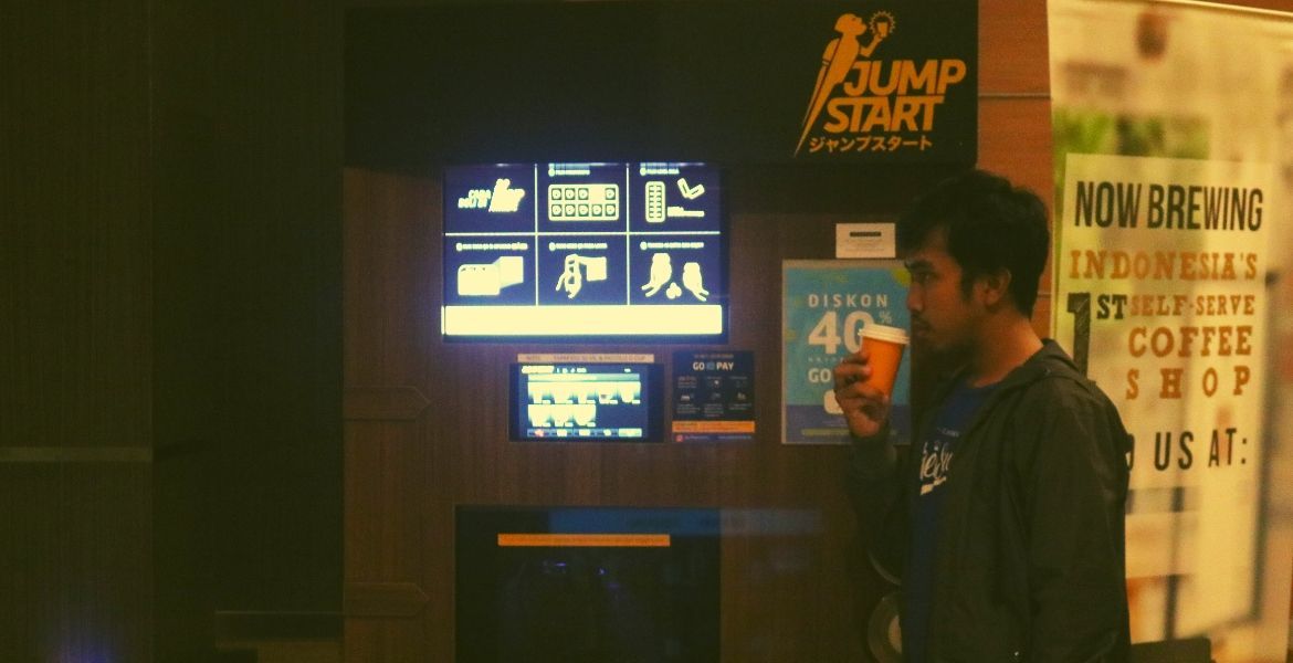 Jumpstart, Start Up Vending Machine Kopi Pertama di Indonesia sijori.id