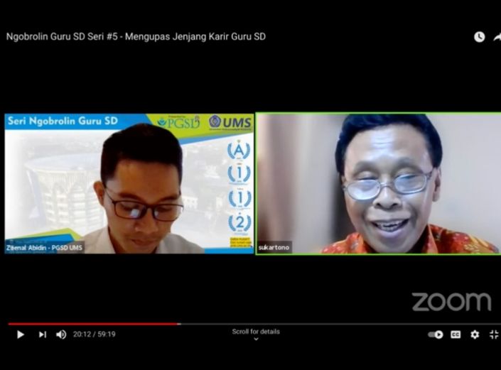 Pgsd Ums Mengupas Jenjang Karir Guru Sd