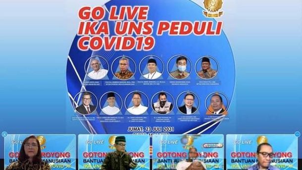 Ini Peran IKA UNS Bantu Pemerintah Tangani Pandemi