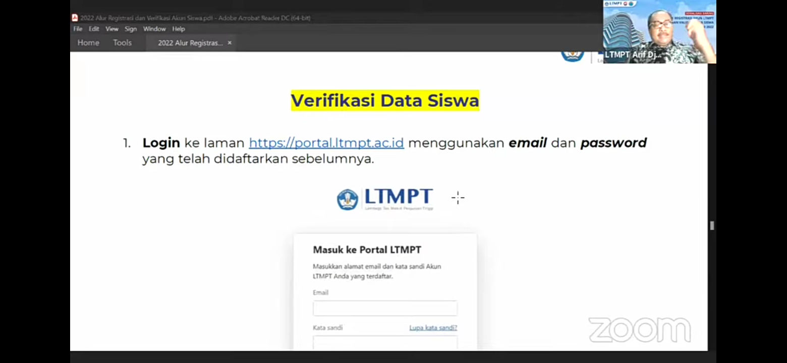 Portal ltmpt 2022 login