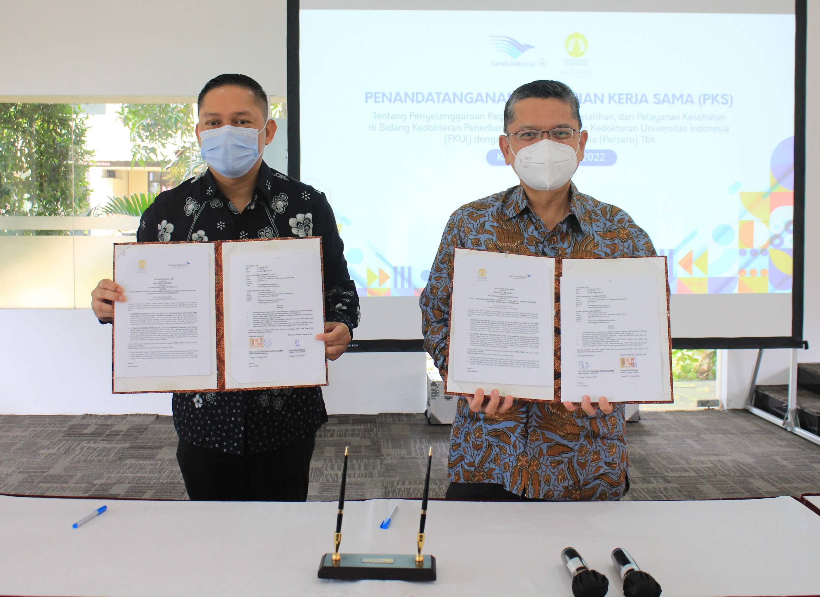 Garuda Indonesia Gandeng UI Cetak Dokter Penerbangan