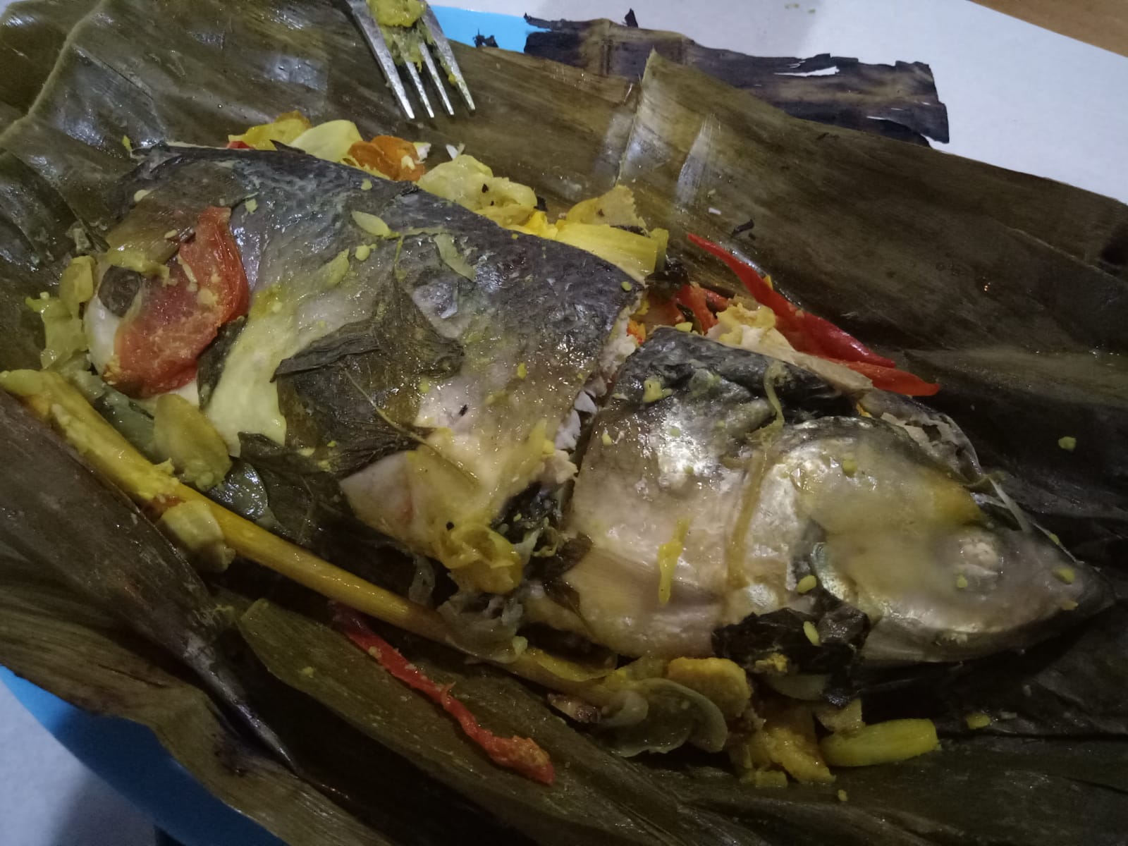 Cicip Kuliner Pepes Ikan Bandeng dan Cakalang Ala Kudapan Haji Didik Fatmawati