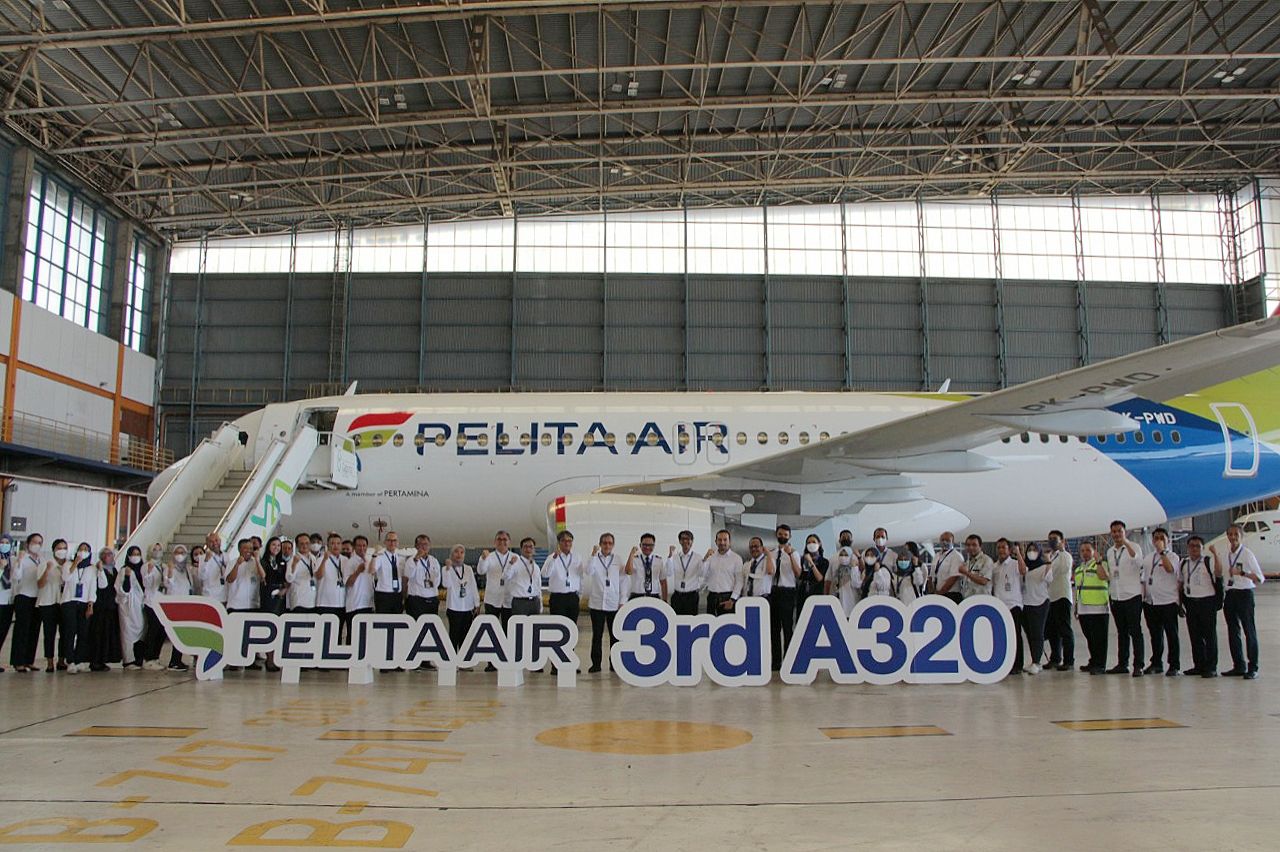 Siap Ramaikan Frekuensi Penerbangan Pelita Air Kembali Datangkan Pesawat Airbus Baru 4472