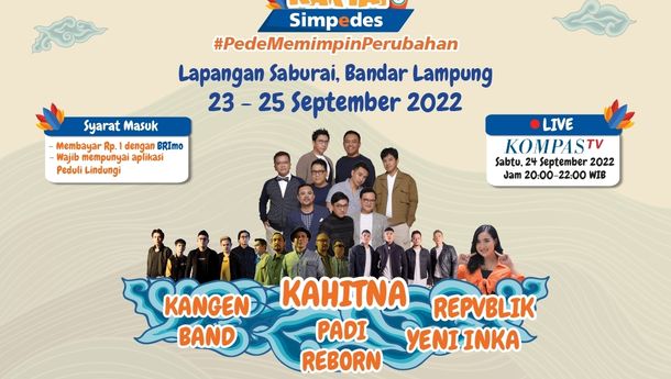 118 UMKM Siap Ramaikan Pesta Rakyat Simpedes Bandar Lampung 2022