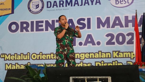 Peserta Ories Darmajaya Terima Materi Wawasan Kebangsaan dari Brigif 4 Marinir Piabung