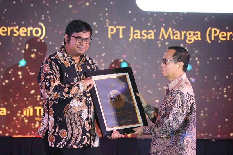 Esg Award Wujudkan Ekosistem Bisnis Berkelanjutan Jasa Marga Raih Penghargaan Trenasia Esg 6585