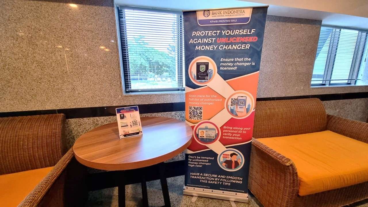 Cegah Money Changer Ilegal, Bank Indonesia Terus Edukasi Tempat