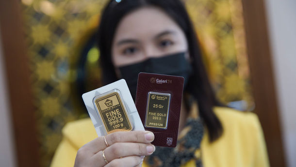 Cek Harga Emas Antam di Pegadaian Jumat, 25 November 2022