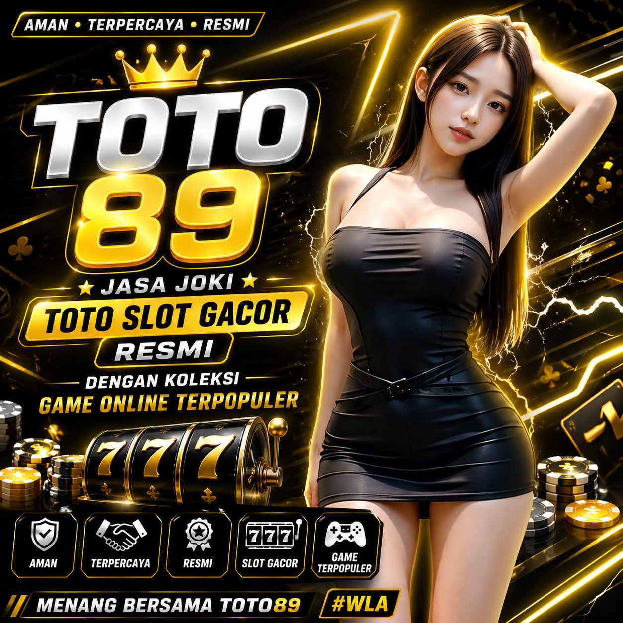 TOTO89 私 Jasa Joki Toto Slot Gacor Resmi Dengan Koleksi Game Online Terpopuler