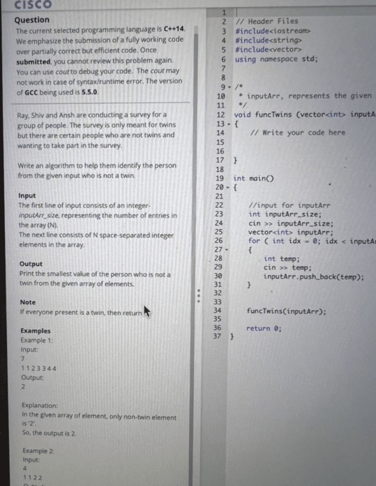 cisco summer intern sde oa|Cisco面试Software Engineer |思科面经|cisco oa