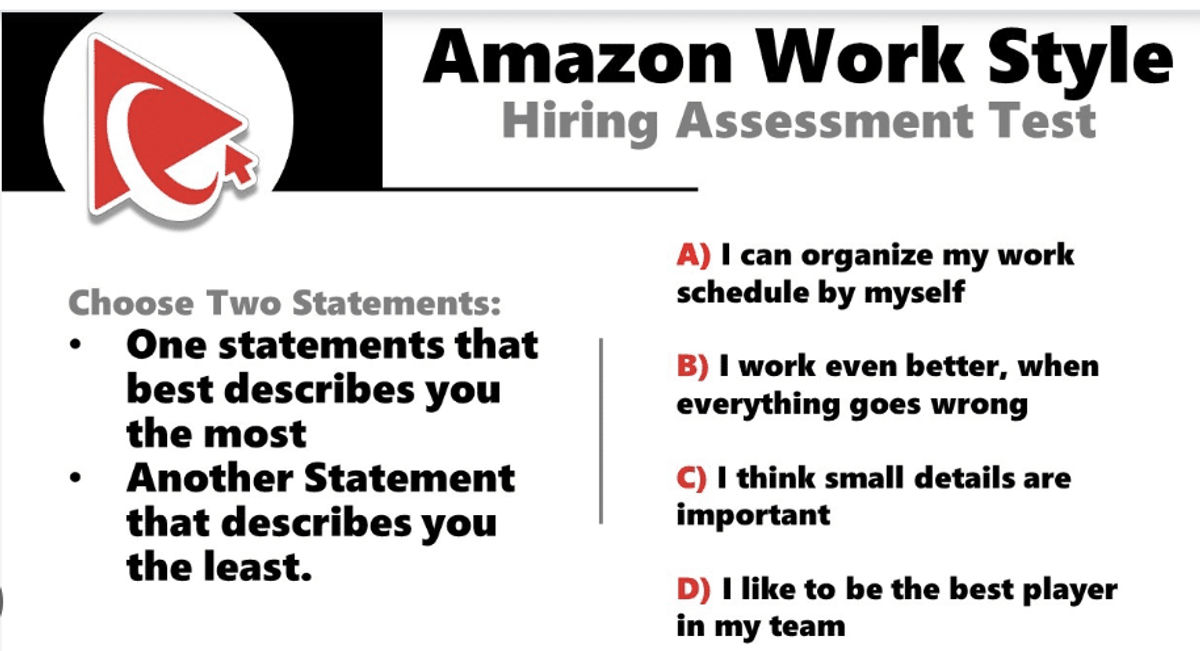 Amazon OA2 Work Simulation Guide | Work Style Assessment Explained + Tips to Pass in 2026 - VO代面试 | 面试辅助 | VO辅助 | OA辅助 | Hackerrank作弊检测 | 代面试 | OA代写 Amazon OA2 Work Simulation Guide | Work Style Assessment Explained + Tips to Pass in 2026