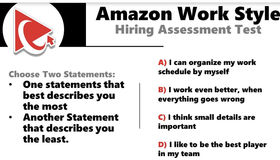 Amazon OA2 work simulation | Amazon OA work style | 亚麻OA