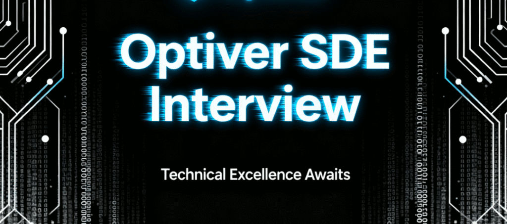 刚拿到 Optiver SDE Offer｜这家面试真硬核，但我刷题+底层知识都打满了！