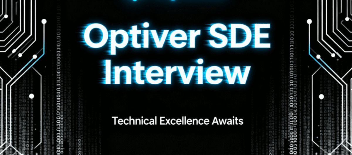 I just got the Optiver SDE Offer｜This company’s interview is really hardcore, but I passed all the test questions and basic knowledge!