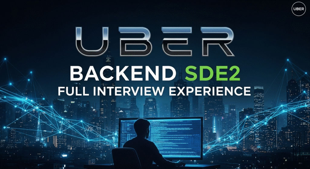 Uber Backend SDE2 全流程实战复盘：学员 7 月—8 月拿下 VO 的完整通关记录