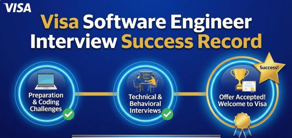 四轮全过！ Visa Software Engineer 面试通关记录