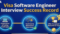 Passed all four rounds! Visa Software Engineer Interview Pass Record
