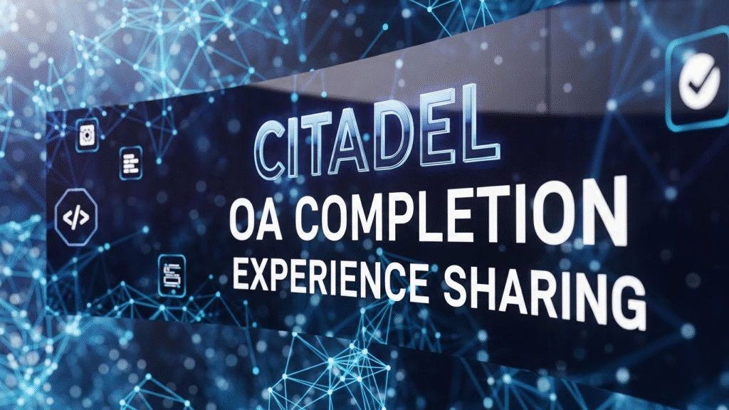 Citadel 一亩三分地 OA 两题满分通过|高压环境下怎么做到 0 失误? Citadel 一亩三分地 OA 两题满分通过|高压环境下怎么做到 0 失误?