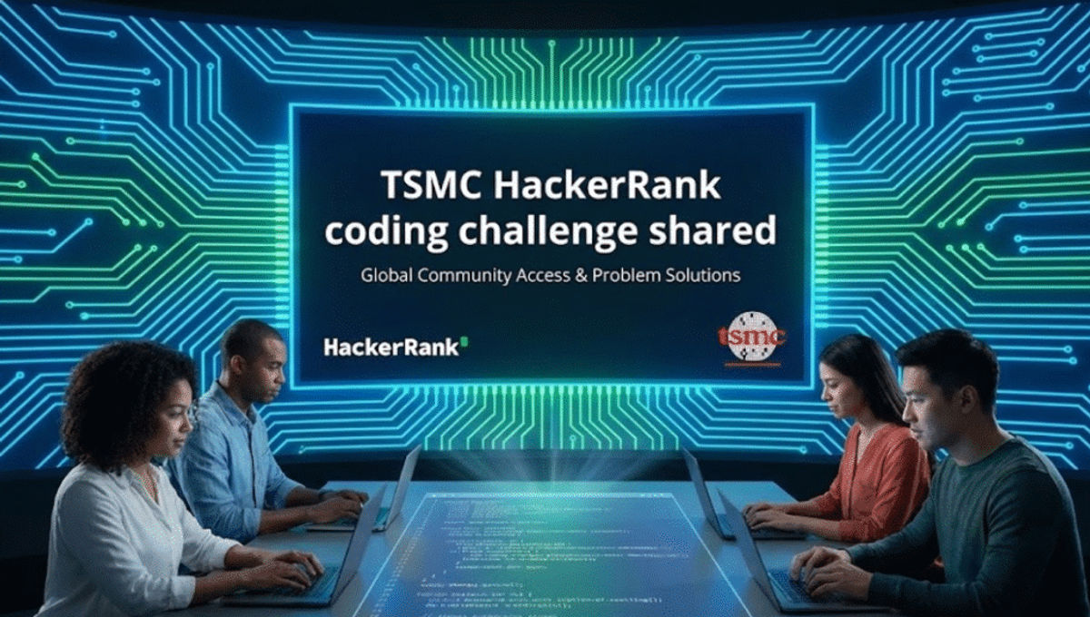 TSMC SRE HackerRank OA 2026：全流程硬核复盘 + 真题解析（台积电面经）