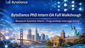 ByteDance PhD OA 题目分享｜Research Scientist Intern（Seed – Generative AI for Science）