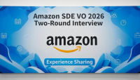 Amazon SDE VO 2026 兩輪面經分享｜Timeline + BQ 深挖 + 高頻 Coding 解析