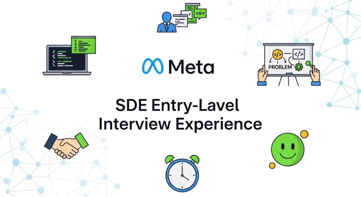 Meta SDE Entry-Level Interview｜Review of the entire process from OA to AI Coding, and finally successfully won the Offer