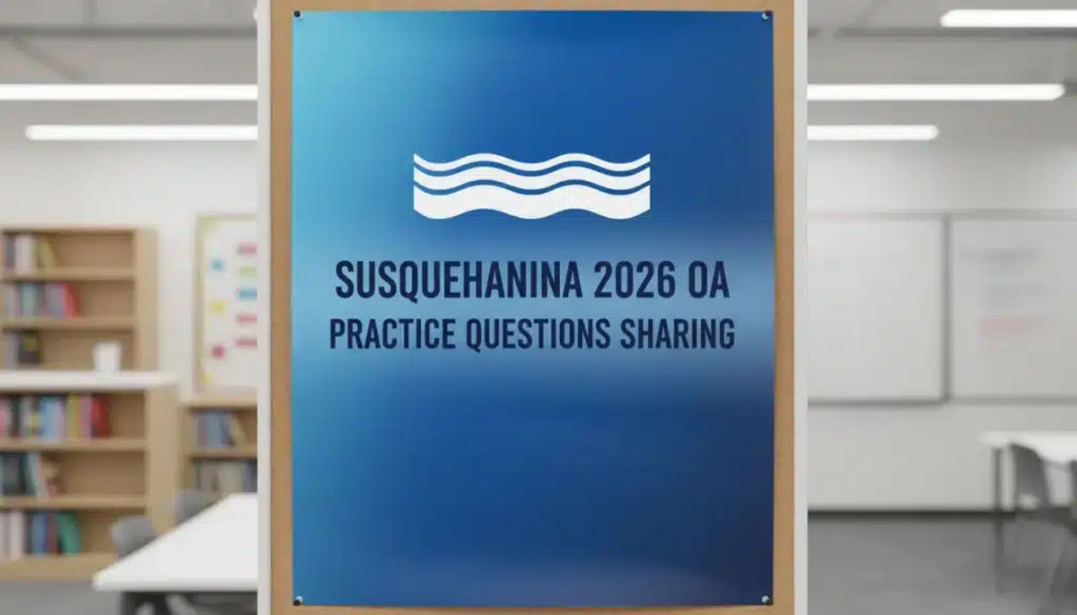 SIG 2026 OA real question sharing｜Susquehanna written test question types + analysis of high-frequency test points