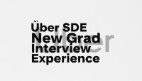 Uber SDE New Grad 面经（2026）｜黑车5轮全流程复盘