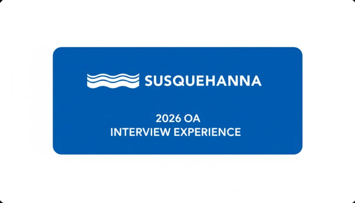 Susquehanna 2026 OA interview｜Disassembly of question types + speed-passing ideas - Organized by Programhelp