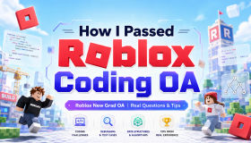 Roblox OA clearance guide: question types + problem-solving ideas | All Pass experience sharing
