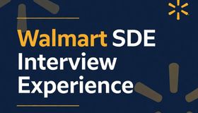 Walmart SDE 社招面经 | 三轮 VO 顺利通过，社招同学提前准备起来！
