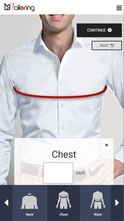 Mi-Tailoring-Software-Measurement-Mobile-View